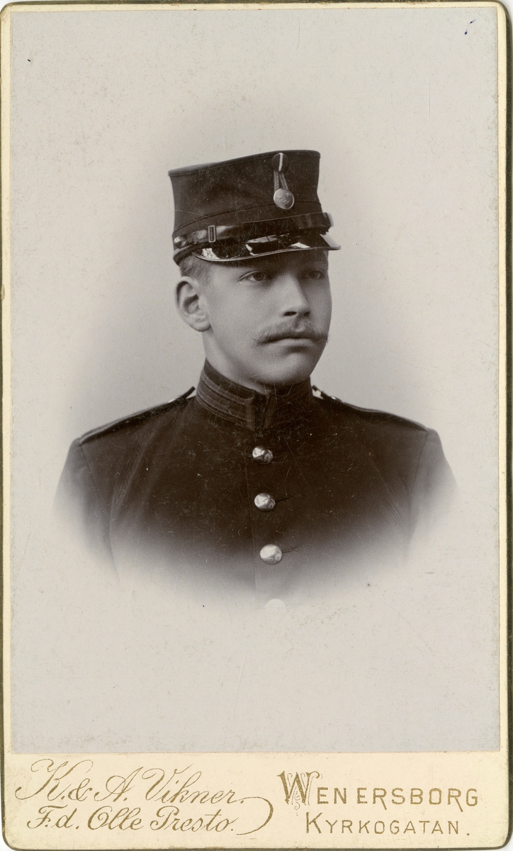 Porträtt av okänd soldat.