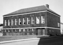Foto av Norges bank lokaler i Kristiansund. I dag holder bib