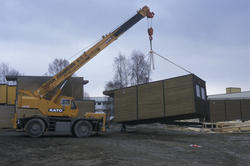 Lillehammer, Nordre Ål, bebyggelse, industriområde, boligsek