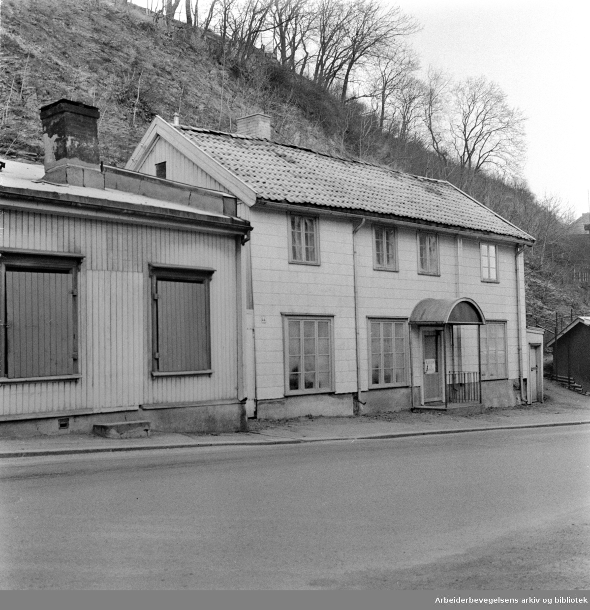 Fredensborgveien 44.Januar 1958