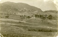 Postkort med motiv av Søre Thorsrud, Sør-Aurdal.