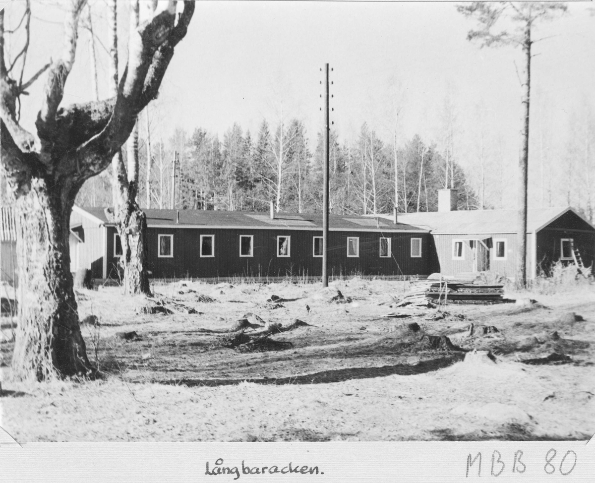 Långbaracken vid Stagården, Bollnäs.