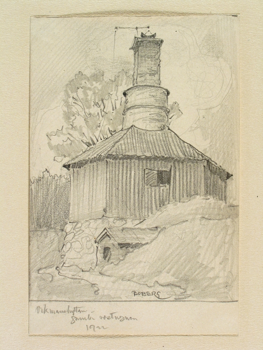 teckning-av-ferdinand-boberg-dalarna-hedemora-sn-vikmanshyttan