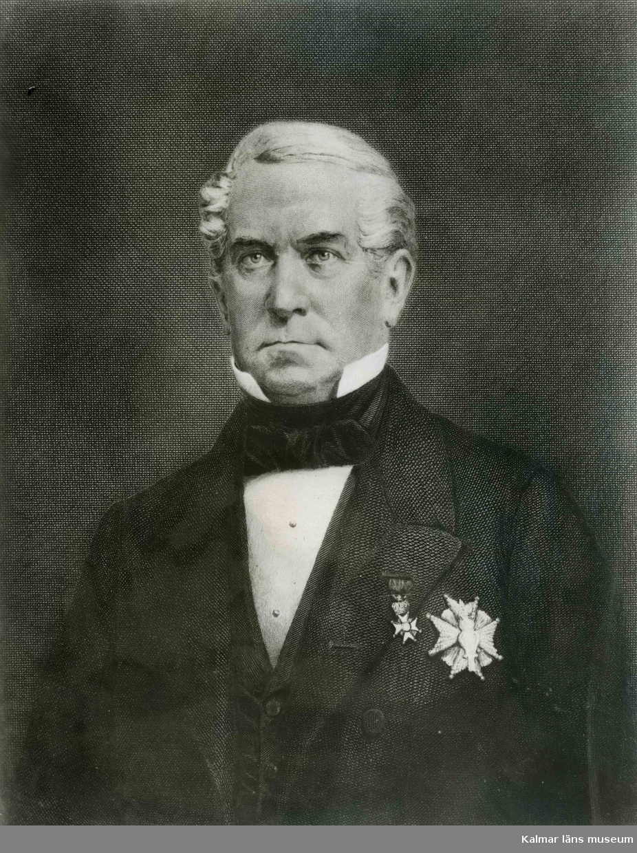Brukspatron Anders de Maré, Ankarsrum. Född 1798, död 1882.