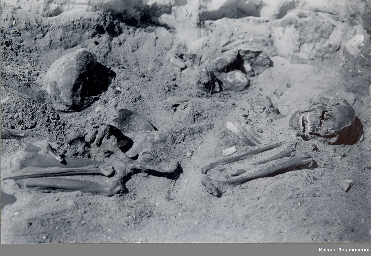 Arkeologisk utgrävning i Kalmar.