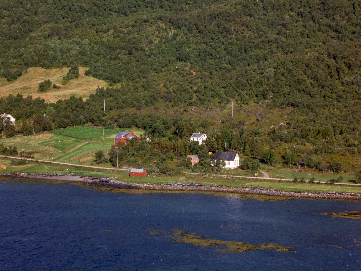 Flyfoto fra Kvæfjord.