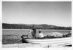 Tur på Hardangervidda rett etter krigen.