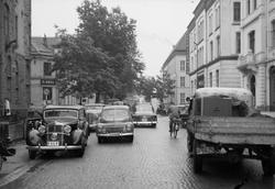 Trafikkaos i Dronningens gate