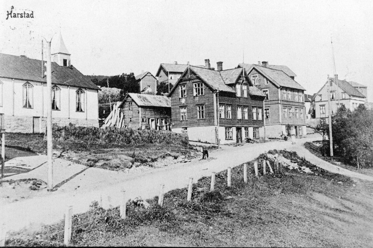 Strandgata, med Bethel til venstre.
