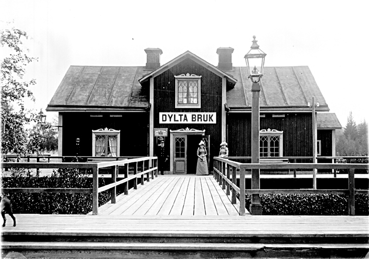 Dylta Bruk station 1892.
