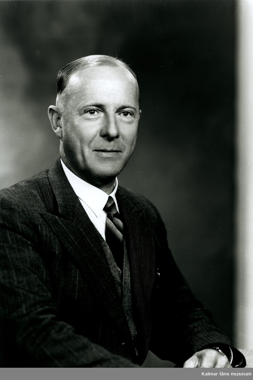 Borgmästare Yngve Malmquist.
Foto 1945-09-19