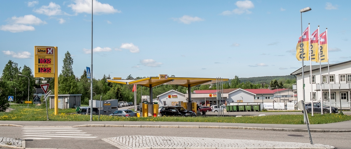 Uno X bensinstasjon Stallbakken Rælingen