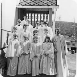 Gruppebilde, personer, klær.