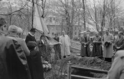 Begravelse i Dolstad kirke av I.O.G.T. medlem.