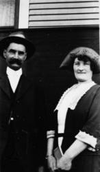 Birgitte Marie Berven fra Russevåg og Nils Berven fra Vestla