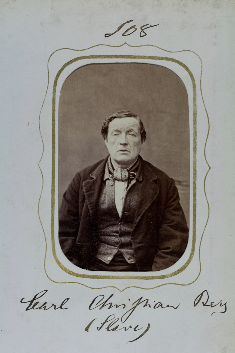 Carl Christian Berg (Slave) - Justismuseet / DigitaltMuseum