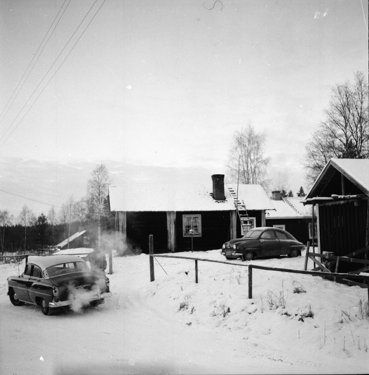 JL Olwén bygge vägar.
Edsbyn december 1956