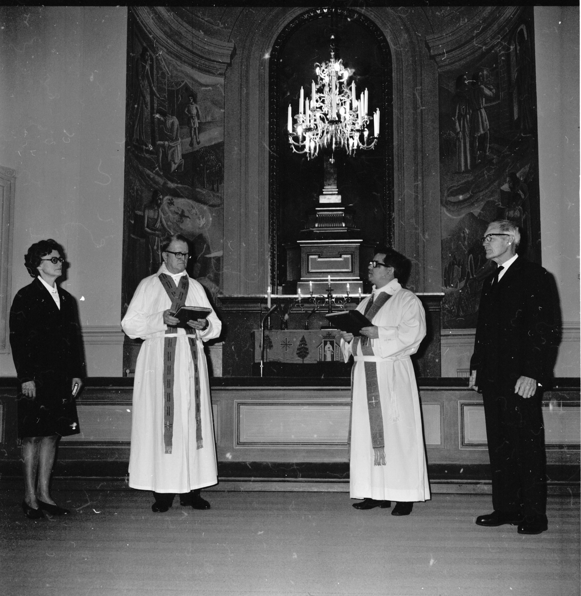 Ny prästfamilj i Undersvik.
December 1972 - januari 1973