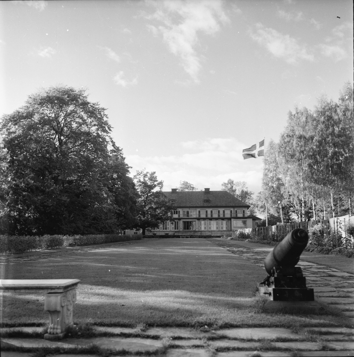Kilafors bruks herrgård.
Oktober 1957