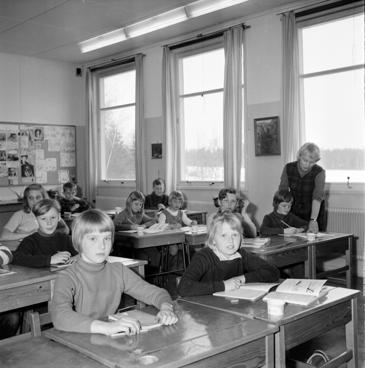 Annefors skola,
Vattenfrågan,
25 April 1966