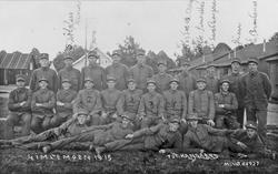 Soldater på Gimlemoen 1915