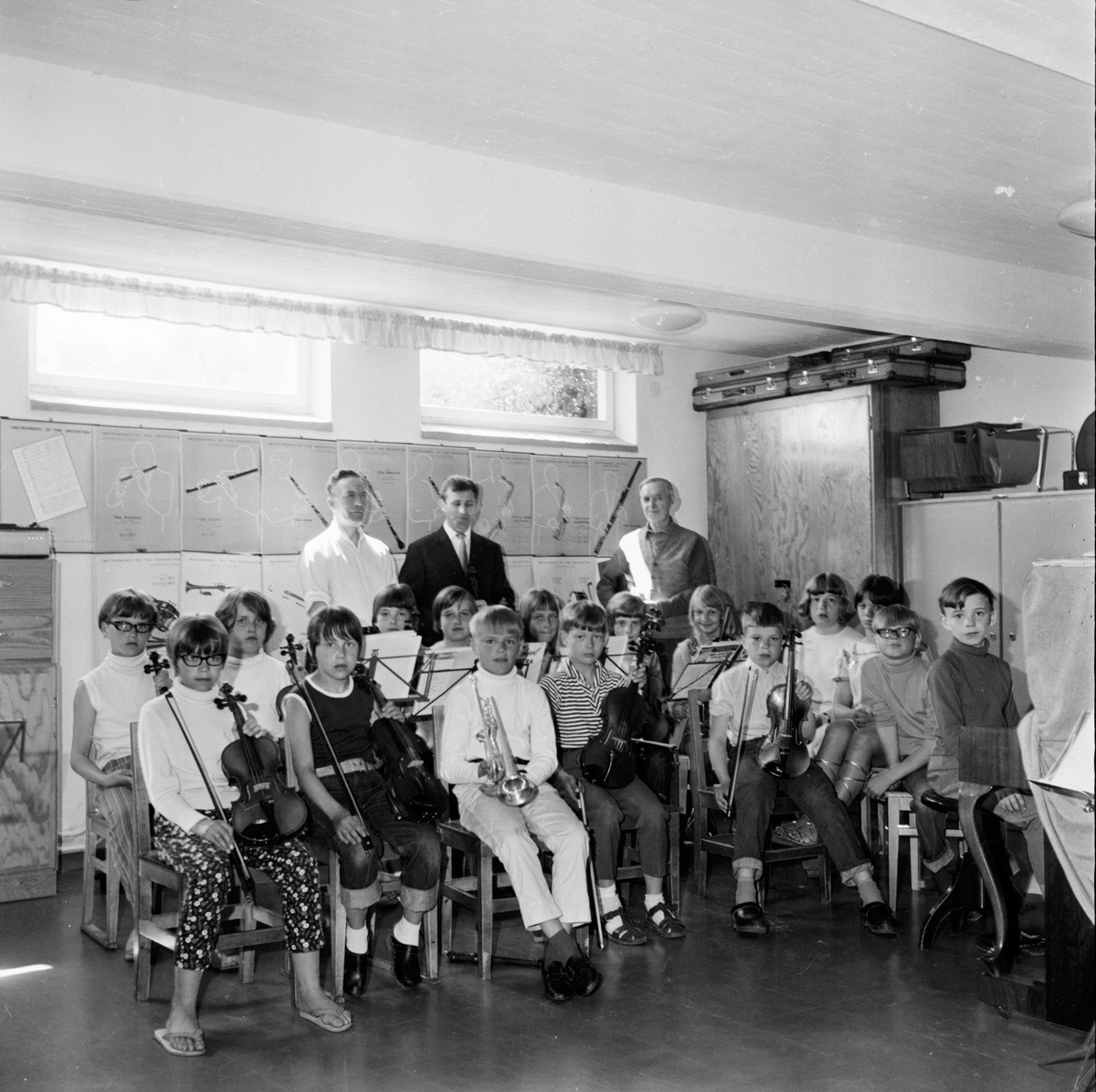 Arbrå. Musik-kurs för barn.
15/6-1967