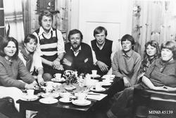 Styre og leiarar i råda i Østerdal Ungdomslag, 1983. 
Leiar