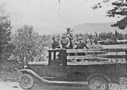 Lastebilen til Ottar Østlund.