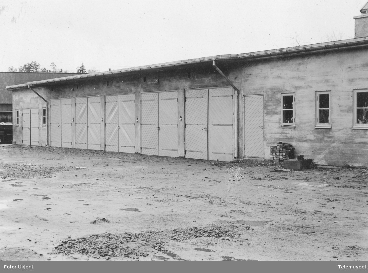 Verksted og garasjebygning på Skøyen