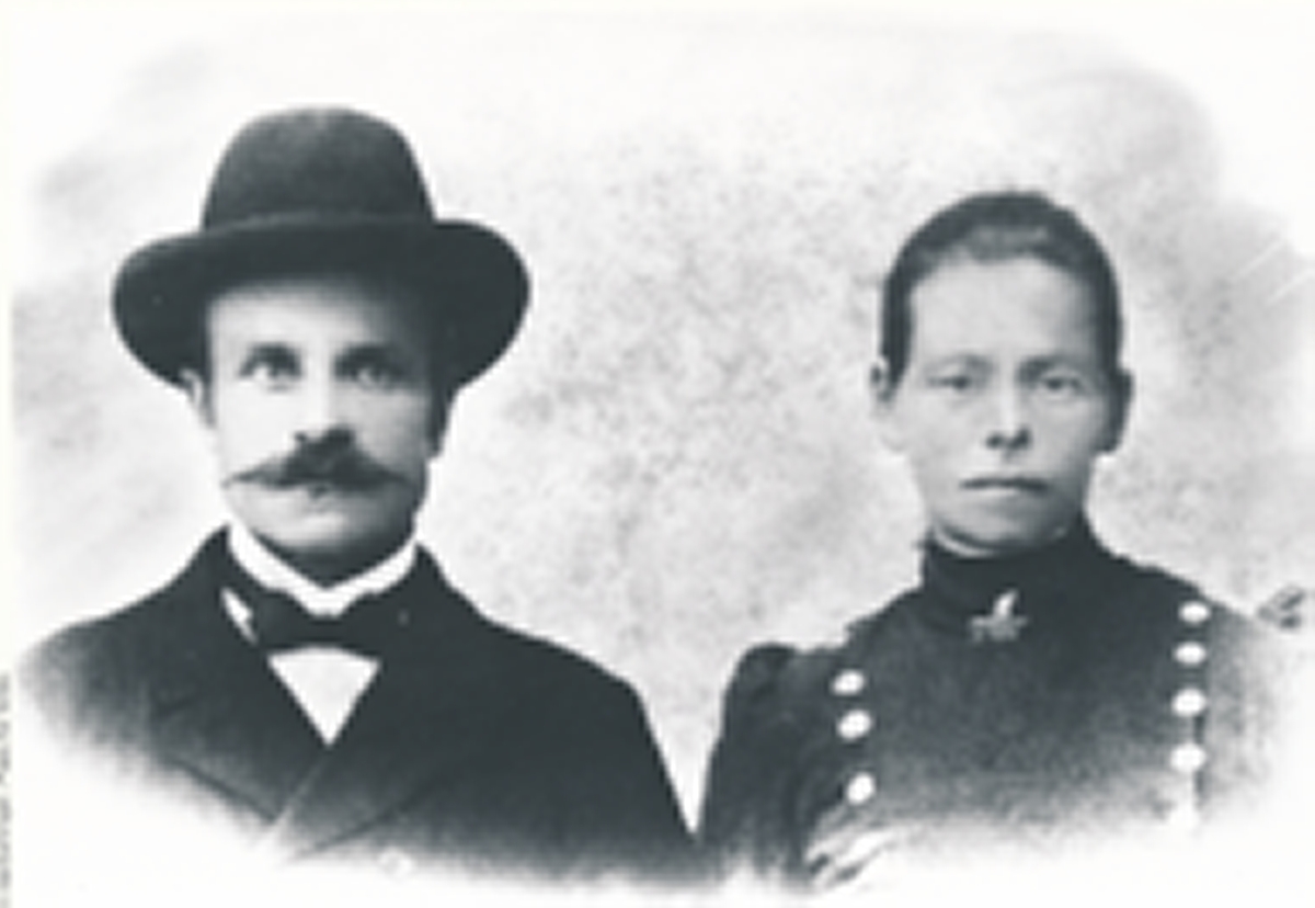 Mikal og Ingebertine Eilertsen.