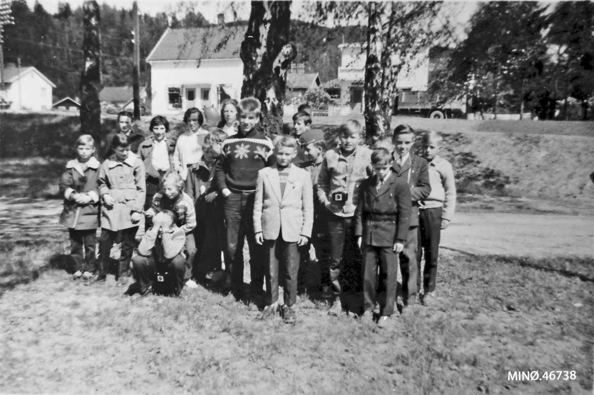 Skoletur til Ringebu, våren 1959. 