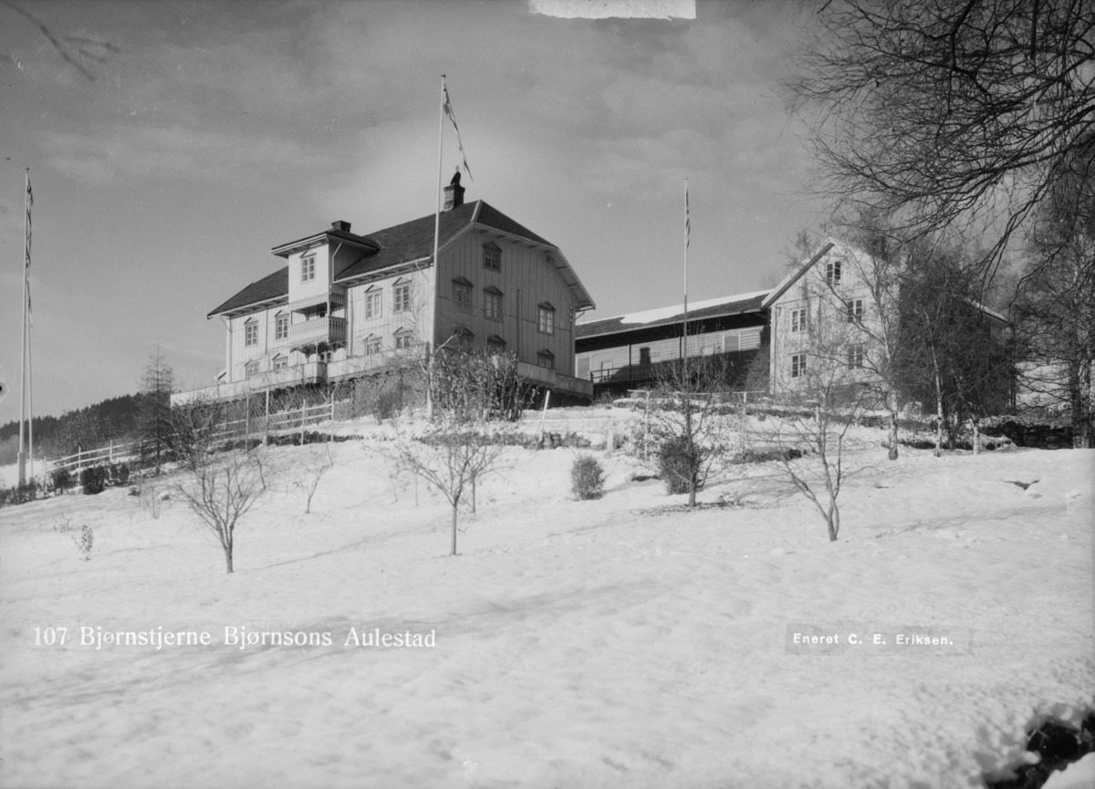 Karoline og Bjørnstjerne Bjørnsons hjem Aulestad i Gausdal.