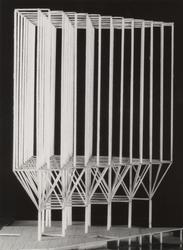 Tostrupgården - forslag til ny bygning [Fotografi]