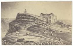 Rigi Kulm med Hotel [Fotografi]