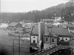 Panorama, Tinfos I og sagbruket.