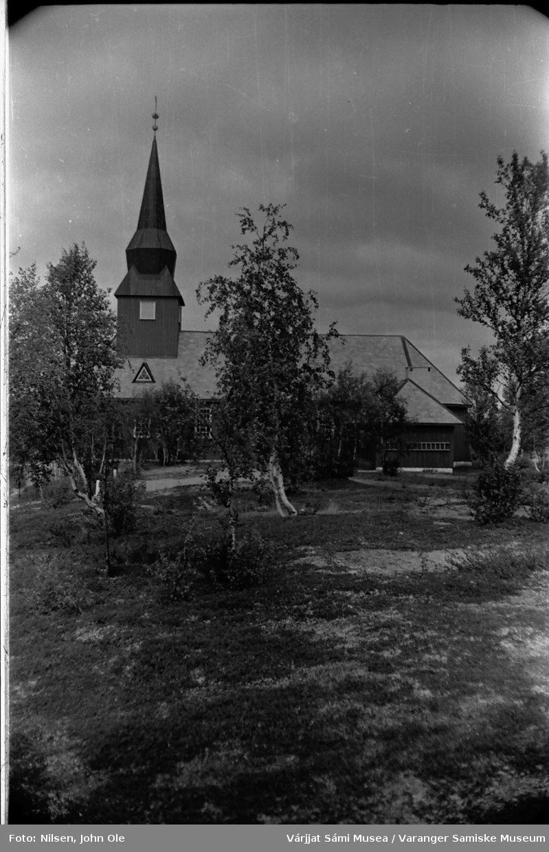 Kautokeino kirke. Juli 1967