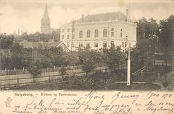 Sarpsborg. - Kirken og Festiviteten.