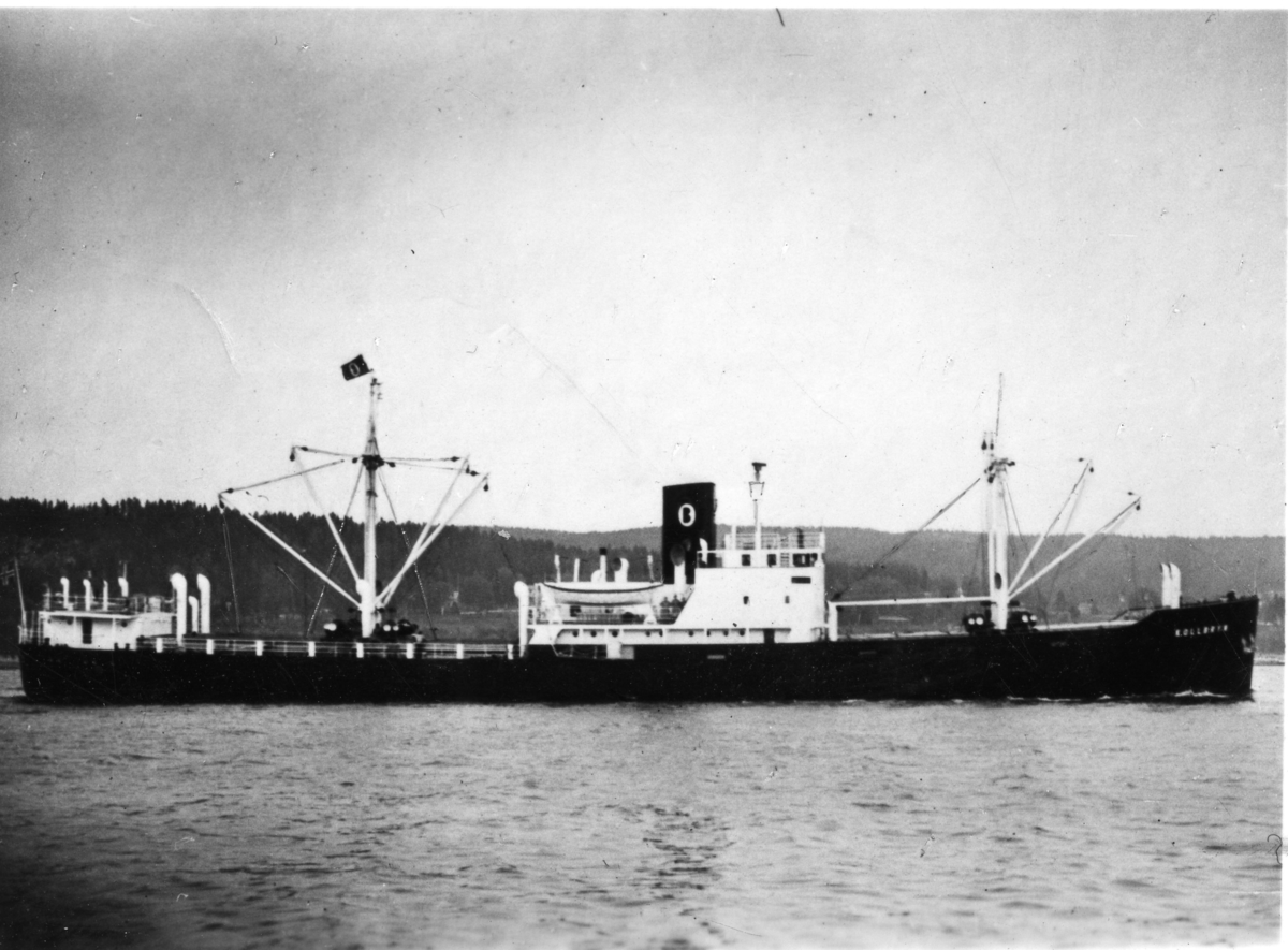 Byggenr. 31 v. Langesund Mekaniske Verksted: Kollbryn
8: "Sakte fart akterover". 
9: "Klar ved winchen".
12: "Kollbryn på slippen 17.5.1951".
13: "Kollbryn ved kaien 24.3.1951".