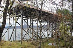 Våtvik. Sandhornøy. Nothjell