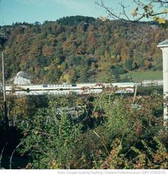 Utsikt over Vågen og Kontrari i Egersund fra Hafsøy