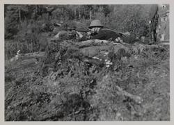 Øvelser på Lahaugmoen i 1934