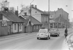 Vålerenga. Strømsveien. April 1970