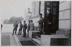 Reservekonstablene oppropes, september 1935