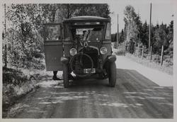 Bilkontroll i Østfold i juni 1935