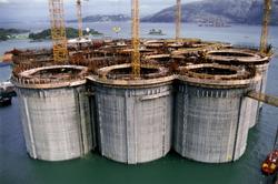 Draugen er under bygging i Jåttåvågen ved Stavanger.
Bunnse