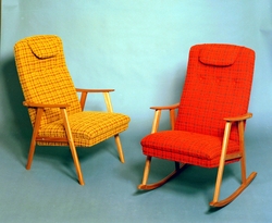 Gyngestol og lenestol.