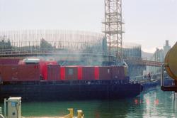 Anleggsområdet til Norwegian Contractors i Jåttåvågen ved St