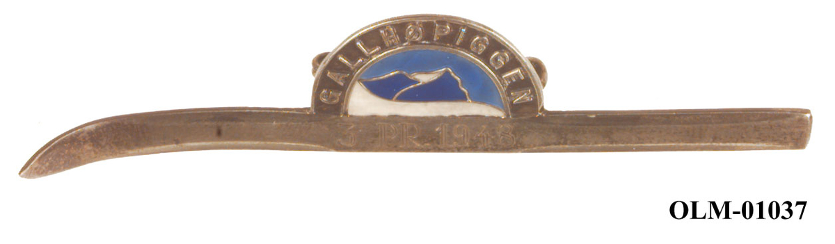 Inneholder 101 merker, pins og  medaljer.
Guttorm Berge tok tilbake samlingen 21.mai 1996.-notert i aksesjonsboken.