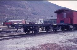 Godsvogn litra T3 nr. 6635 på Otta stasjon