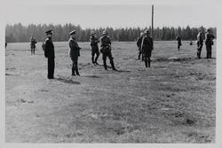 Fra øvelseskurset i Trandum i mai 1937